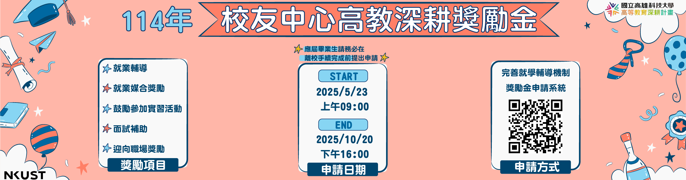 114校友獎勵金